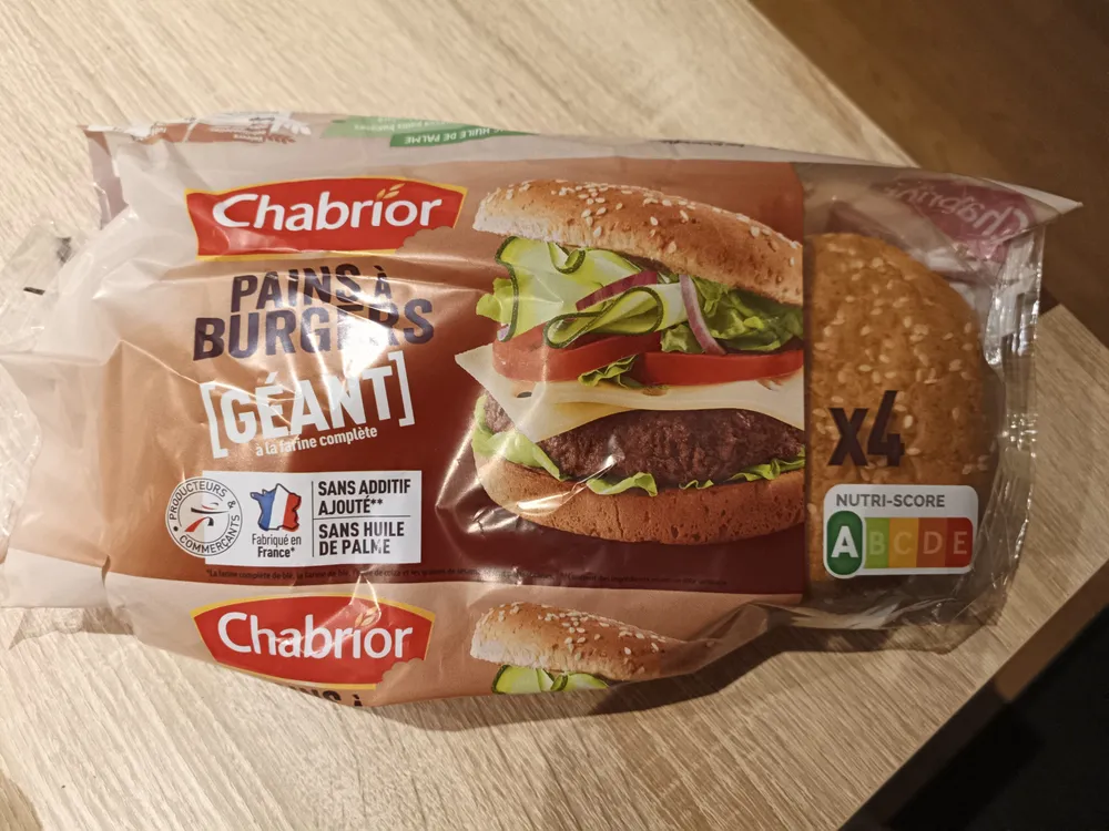 PAINS À BURGERS [GÉANT]