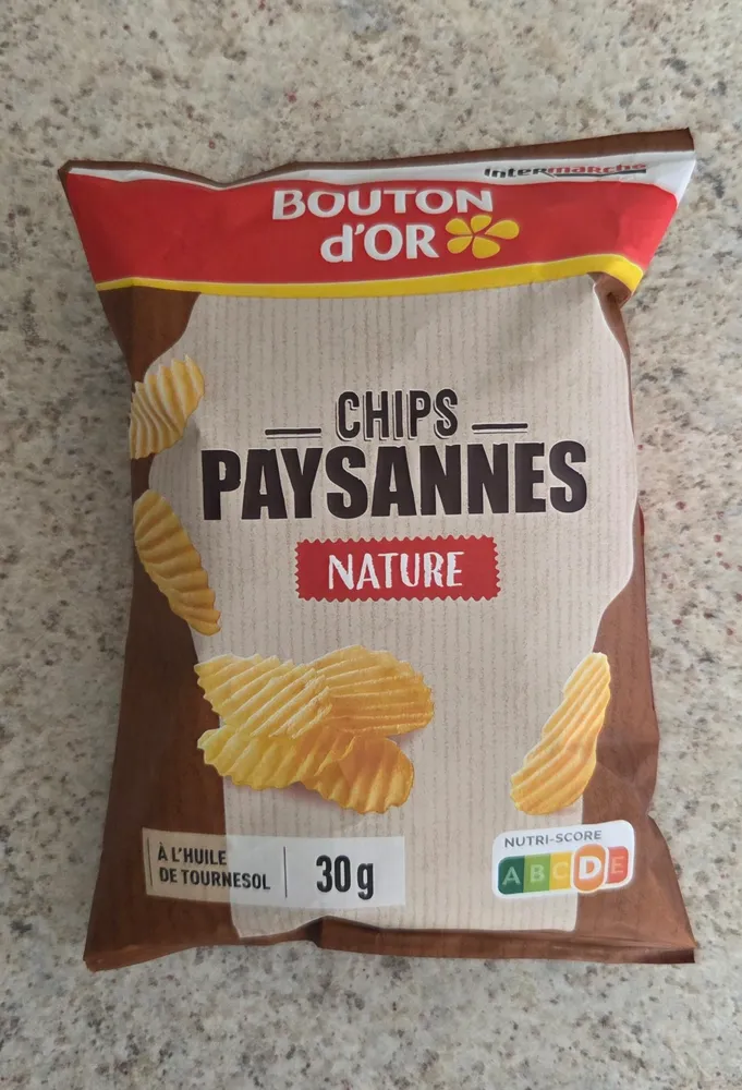 CHIPS PAYSANNES NATURE