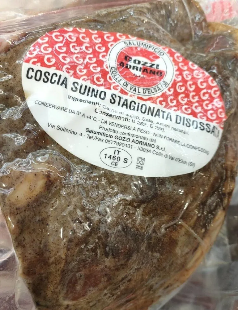 Coscia suino stagionata disossata