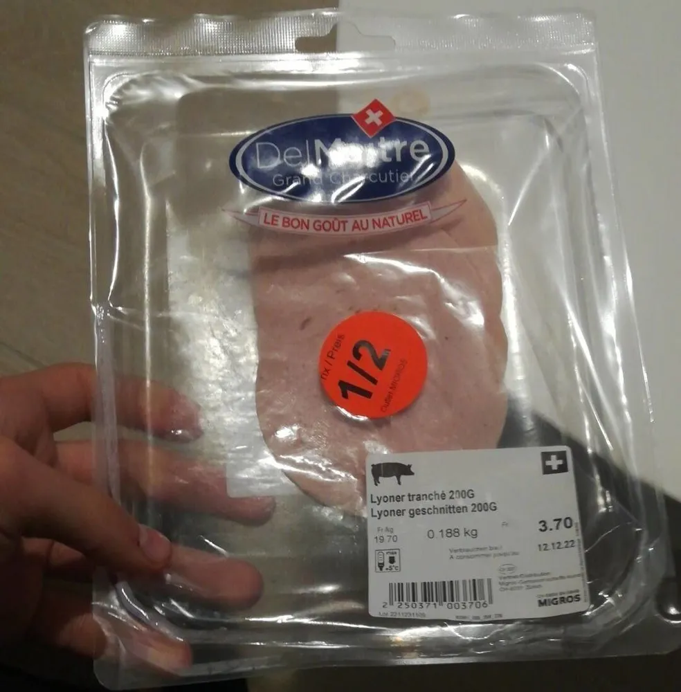 Lyoner tranche 200G