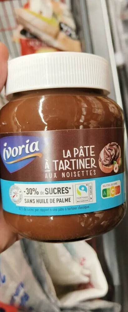 La pâte à tartiner aux noisettes moins sucrées