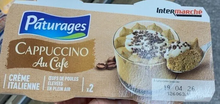 Cappuccino au café