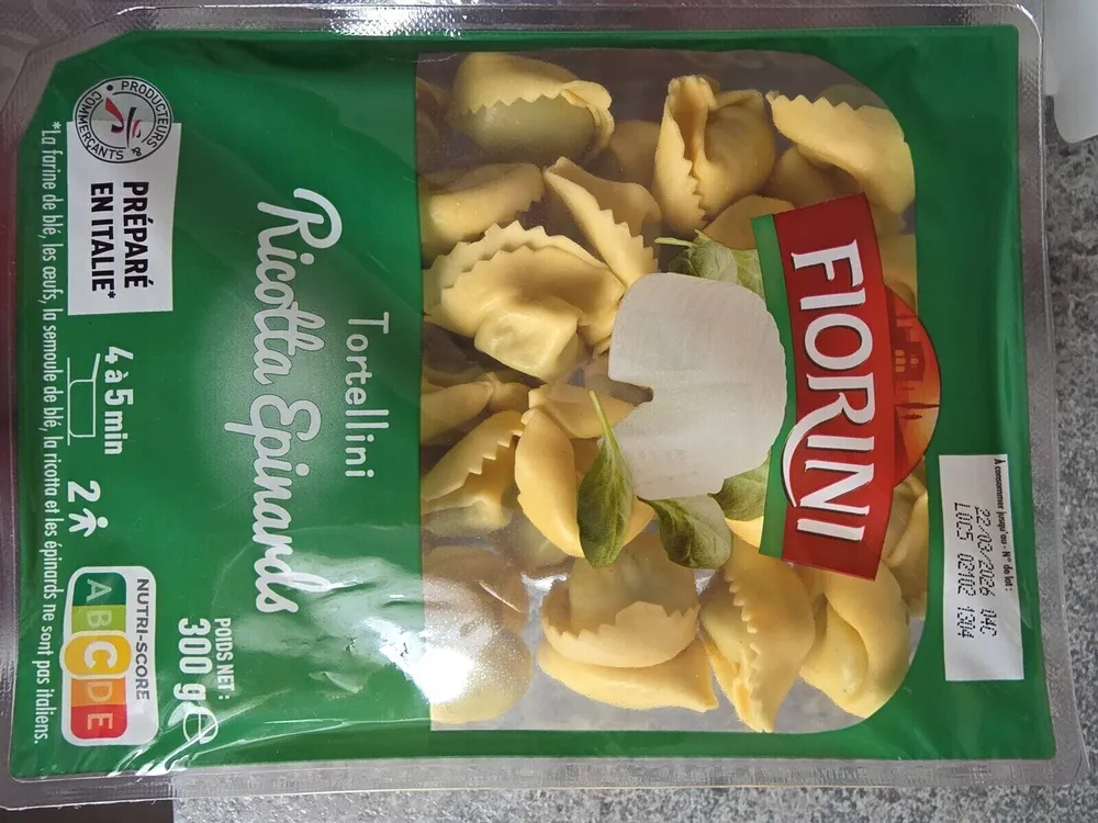 Tortellini ricotta eponard