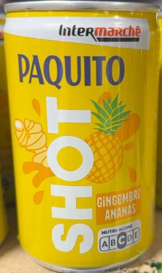 Shot gingembre ananas