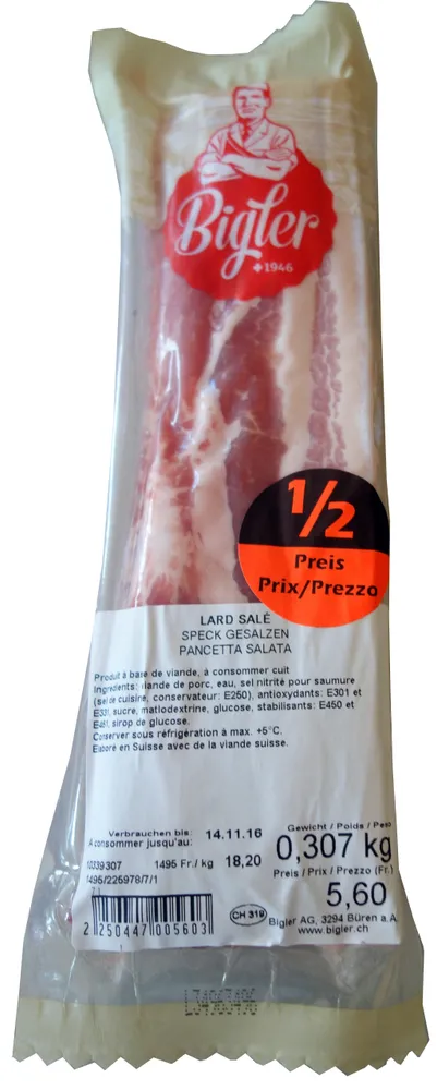 Lard salé