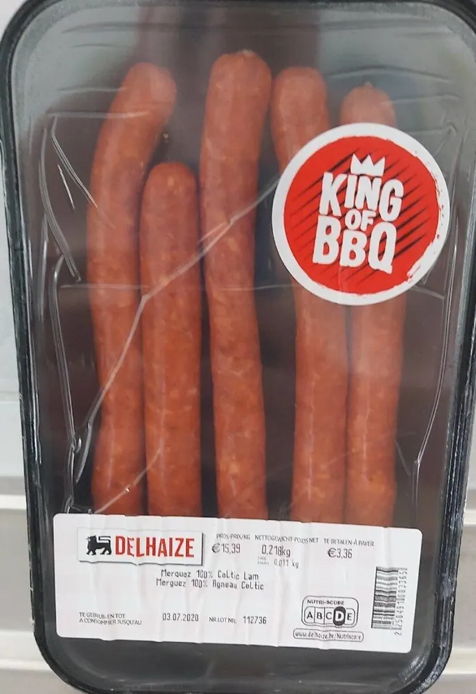 Merguez 100% agneau