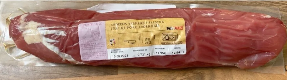 Filet de porc ardennais
