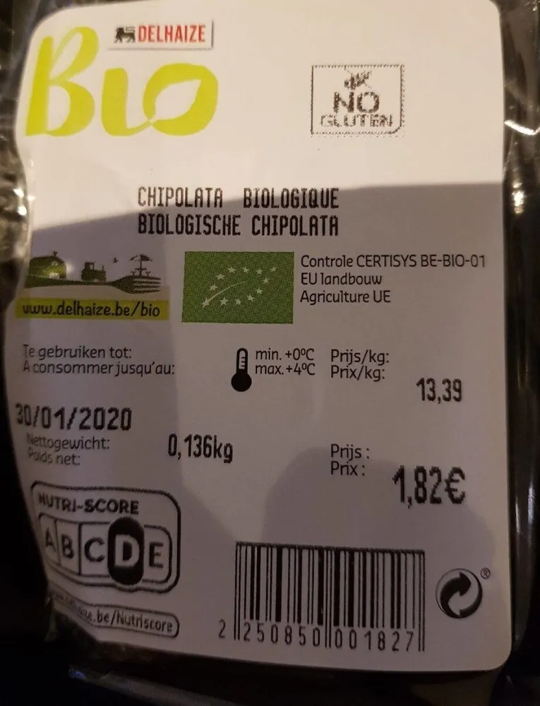 Chipolata biologique