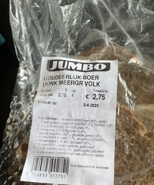 Multigrain wholemeal bread