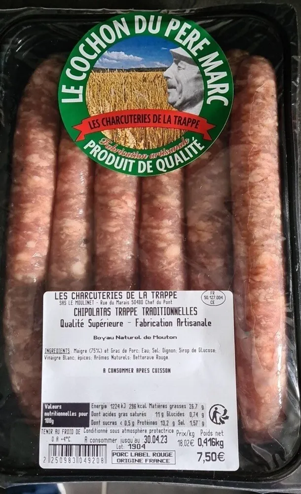 Chipolatas traditionnelles