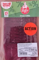 Viande séchée en tranches familia