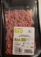 Haché bœuf porc bio