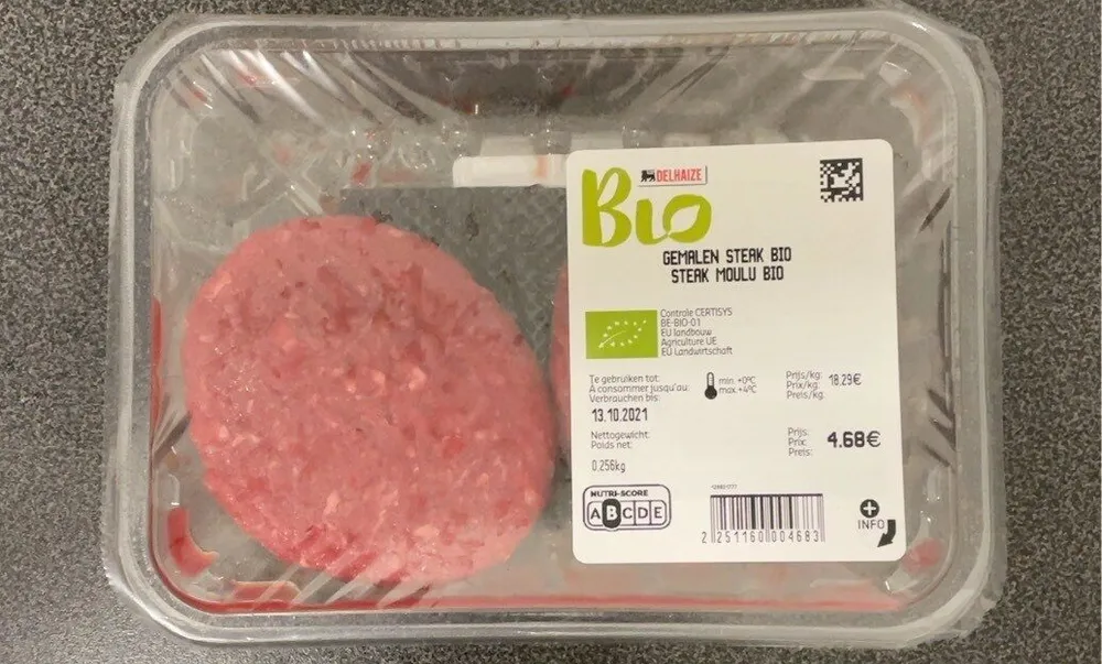 Steak moulu bio