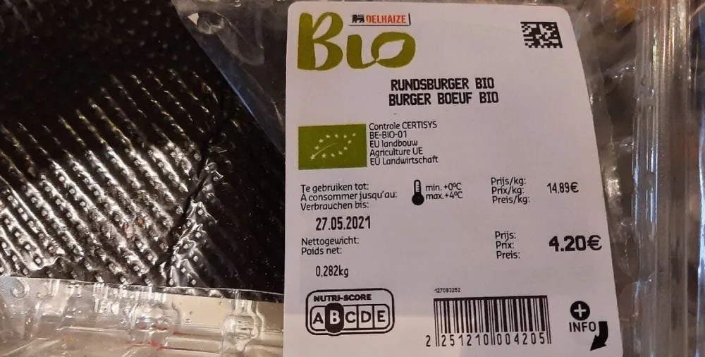 Burger bœuf bio