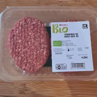 Burger bœuf bio