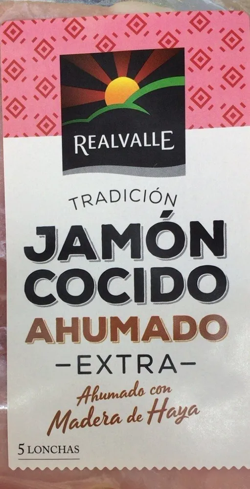 Jamón cocido ahumado extra