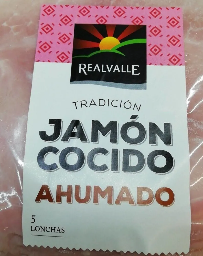 Jamón cocido ahumado
