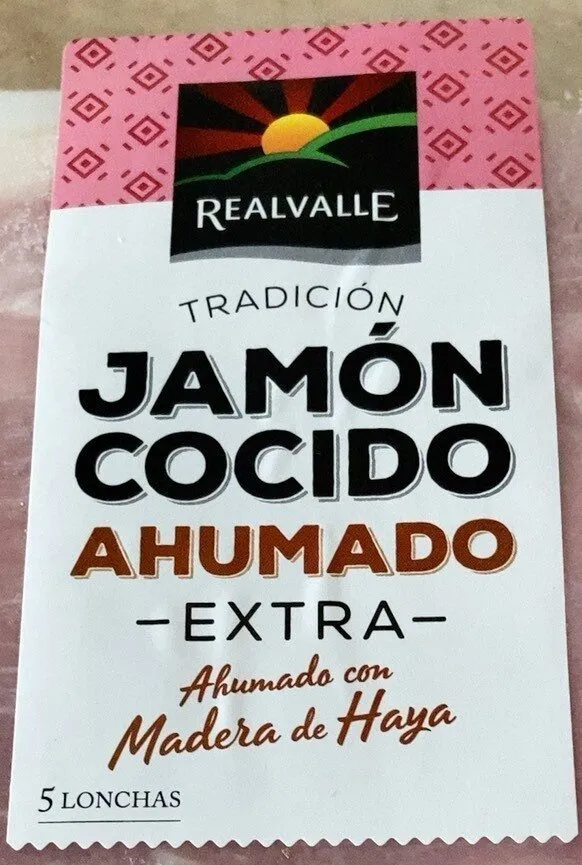 Jamón cocido ahumado