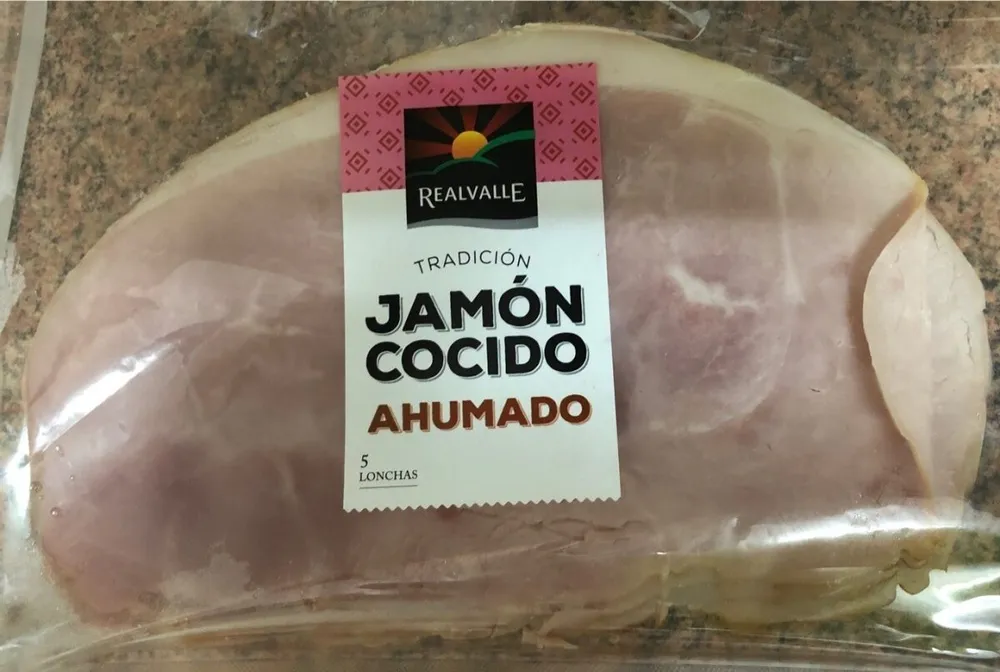 Jamon cocido ahumado