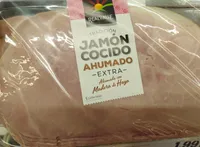 Jamón ahumado en lonchas