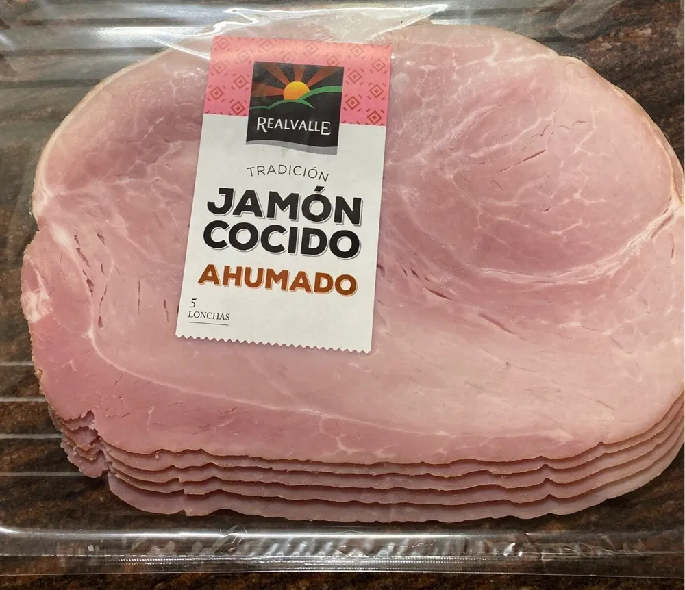 Jamon cocido ahumado