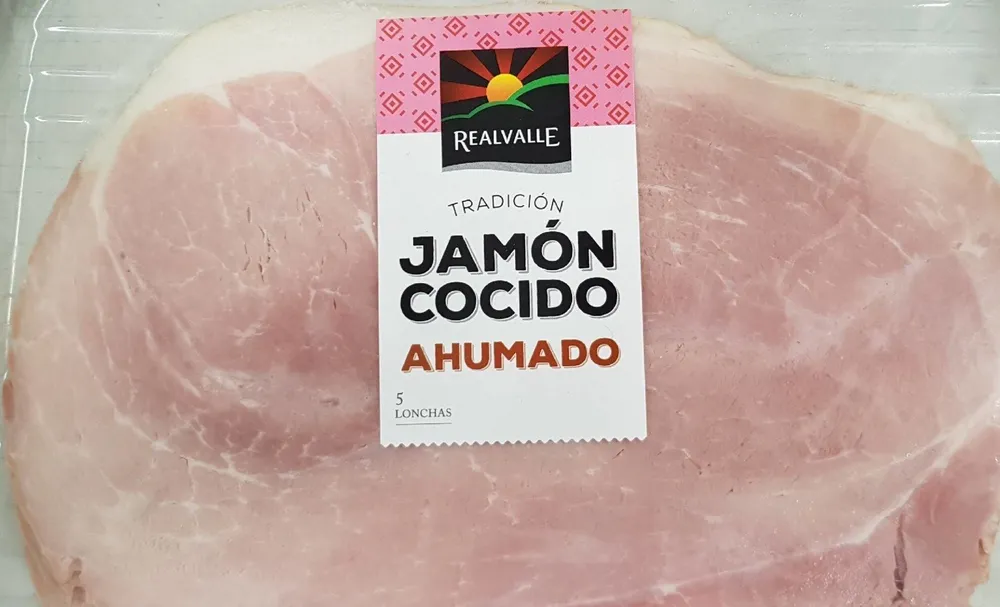Jamón cocido ahumado