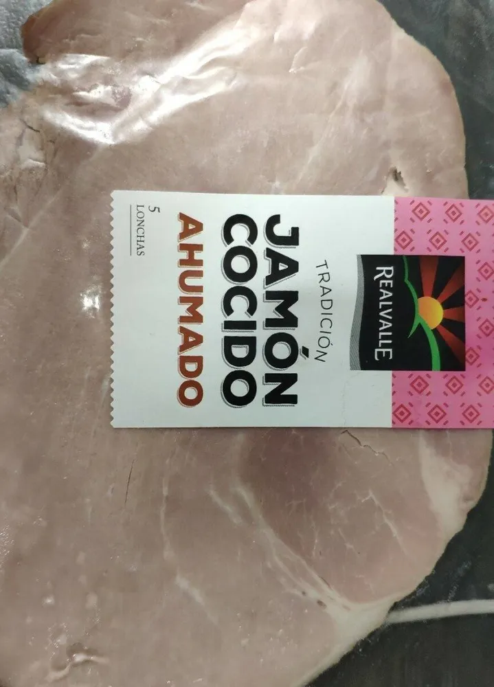 Jamón cocido ahumado