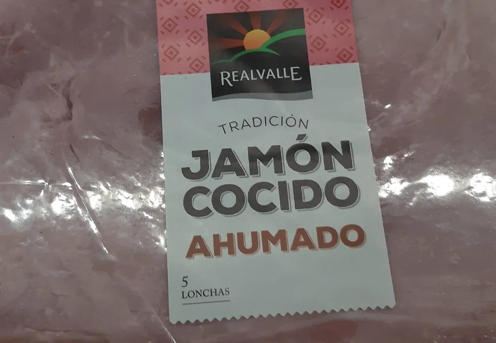 Jamón cocido ahumado