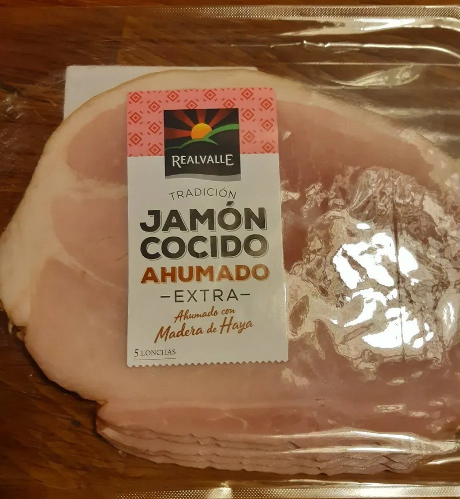 Jamon cocido ahumado