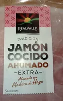 Jamón cocido ahumado extra, madera de haya