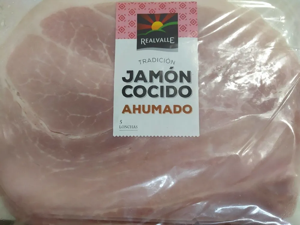 Jamón cocido ahumado