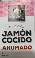 Jamón cocido ahumado