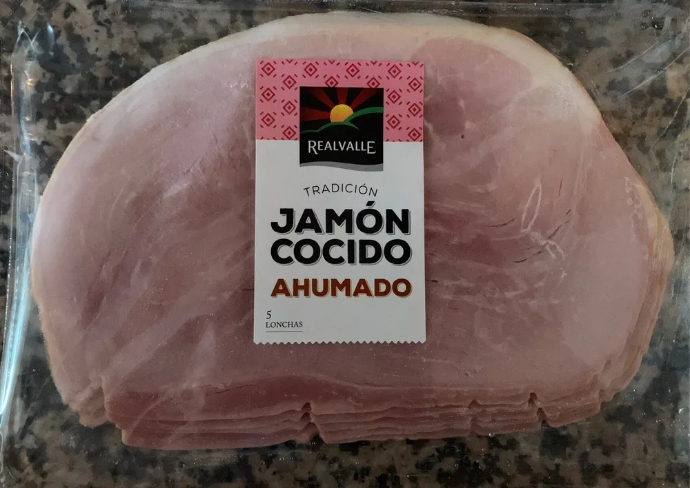 Jamon cocido ahumado