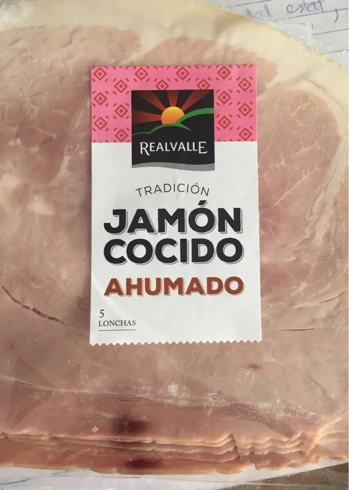 Jamon cocido ahumado