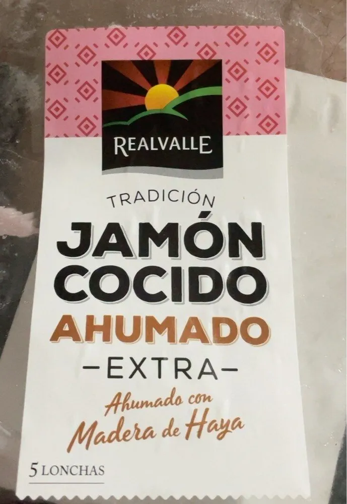 Jamon cocido ahumado