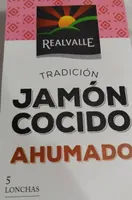 Jamón cocido ahumado