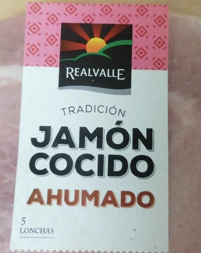 Jamón cocido ahumado