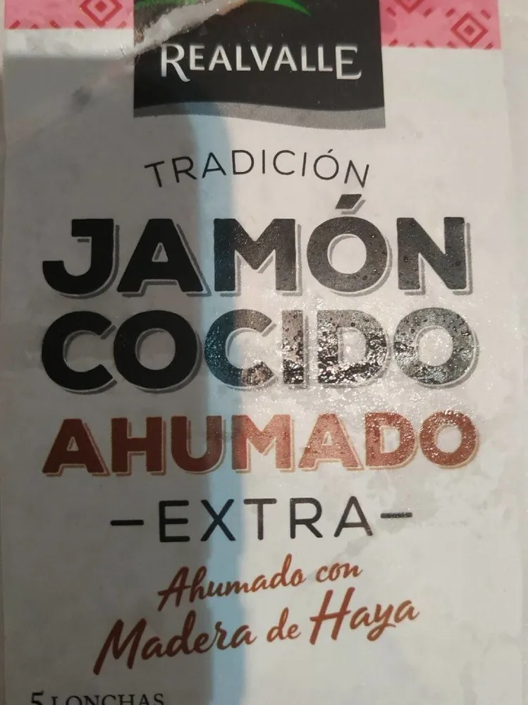 Jamón cocido ahumado