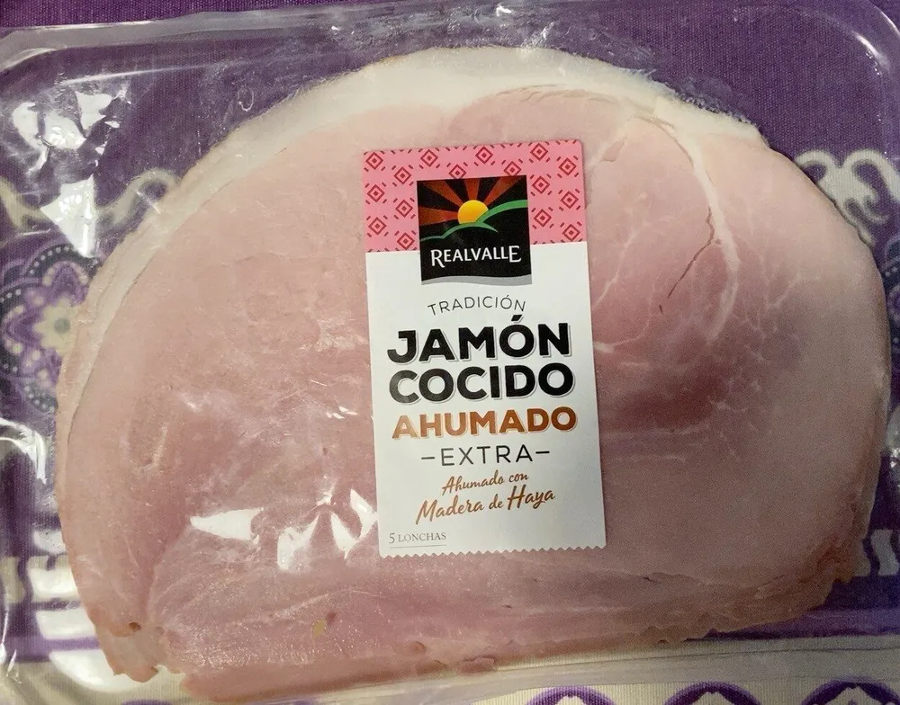 Jamón cocido ahumado extra