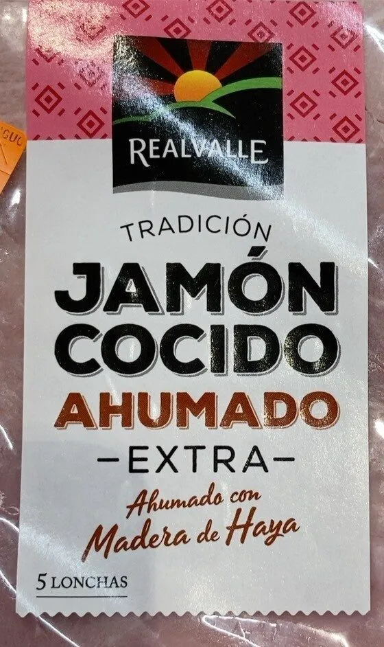 Jamón cocido ahumado