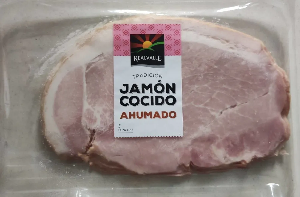 Jamón cocido ahumado