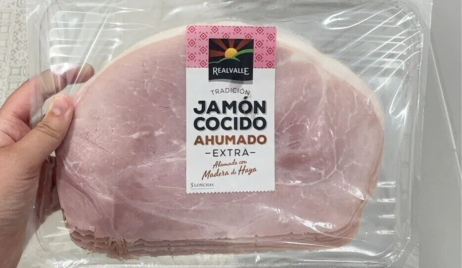 Jamón cocido ahumado extra