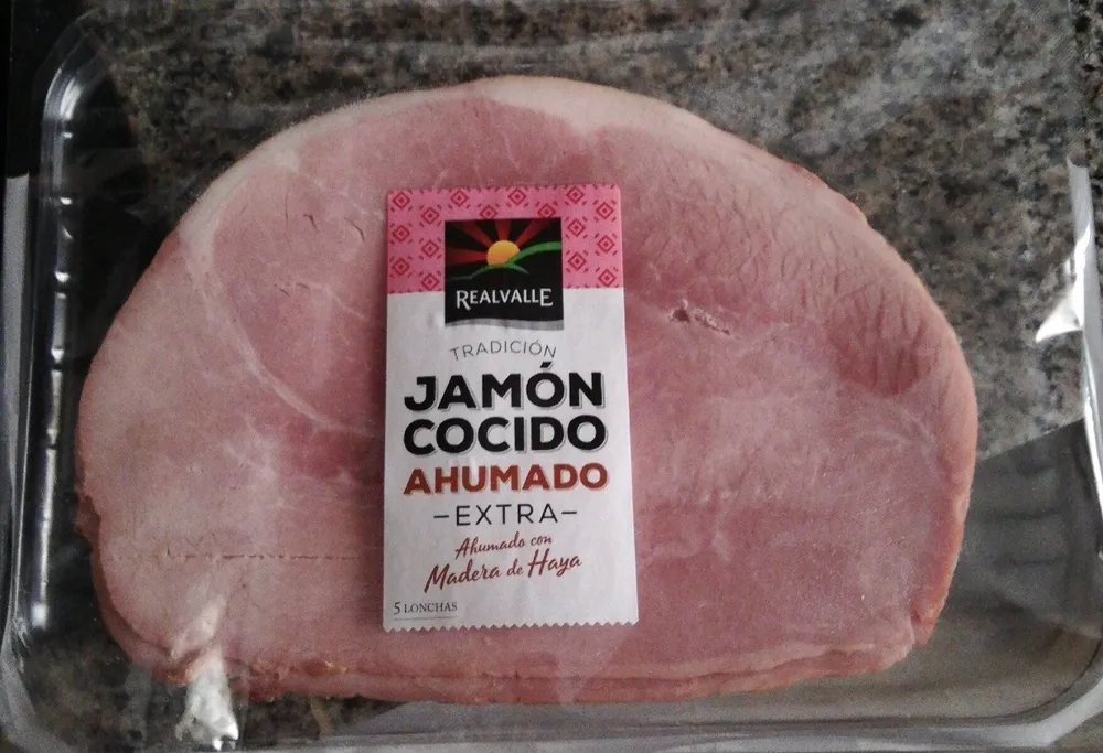 Jamón Cocido Ahumado Extra con Madera de Haya