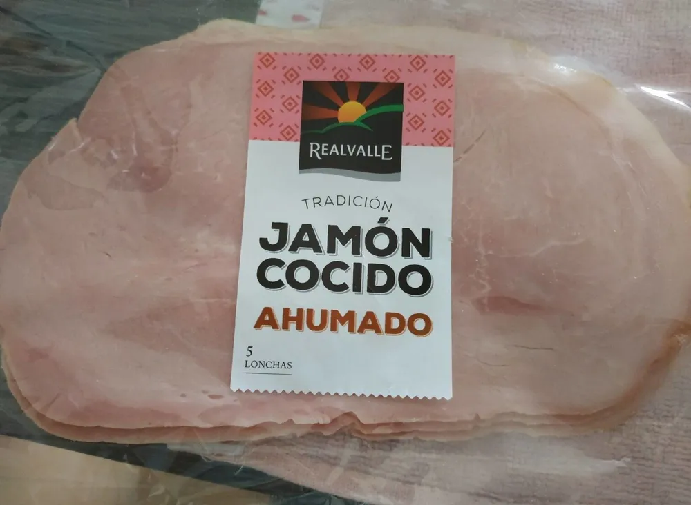 Jamón cocido ahumado
