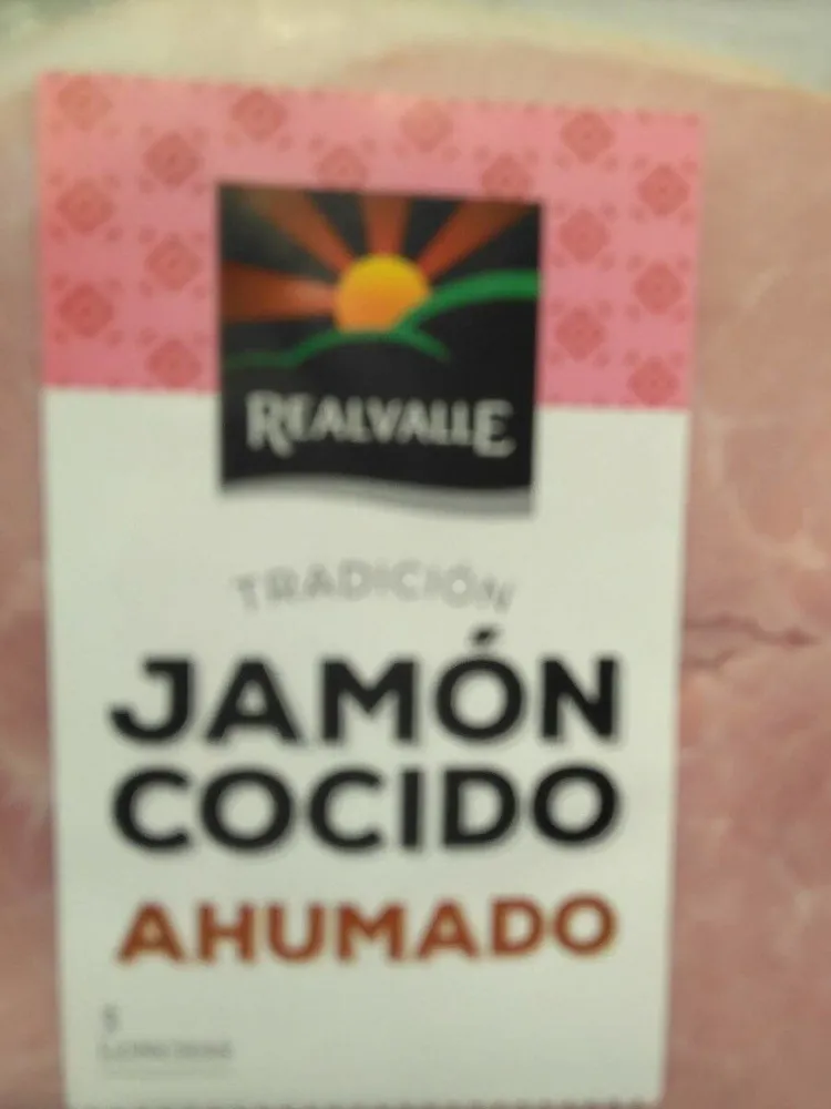 Jamón cocido ahumado