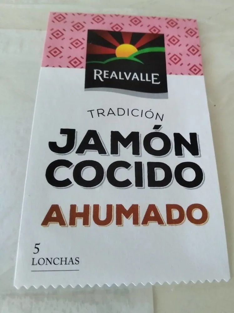 Jamón cocido ahumado