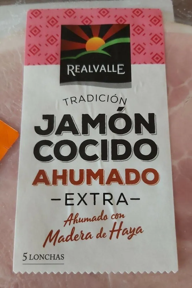 Jamón cocido ahumado