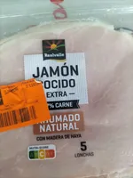 Jamon cocido extra, ahumado natural
