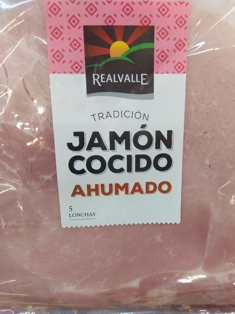 Jamón cocido ahumado
