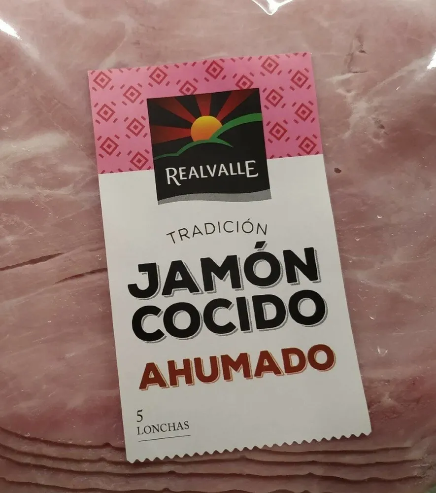 Jamón cocido ahumado